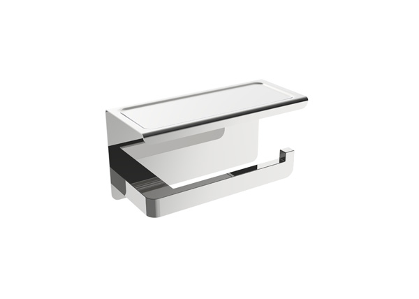 V07 support papier toilette avec étagère